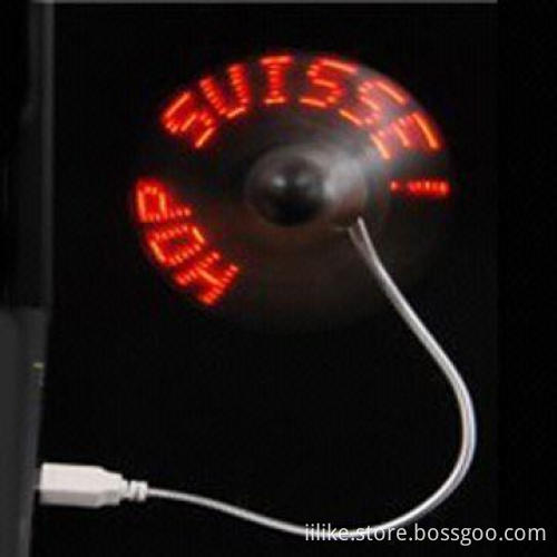 USB fan , LED Message fan,